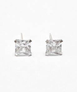 Pendientes cuadrado 06 mm