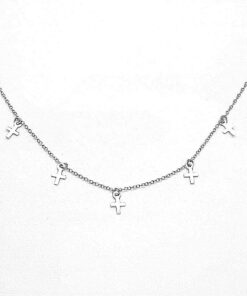 Gargantilla cruces