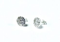 Pendientes strass 10 mm