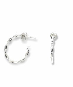 Pendientes aro rizado 15 mm