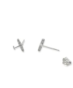 Mini pendientes avion
