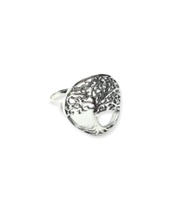 Anillo de plata arbol de la vida