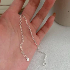 Pulsera de plata mil corazones