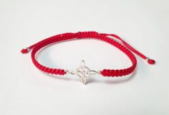 Pulsera Roja Nudo de Brujas